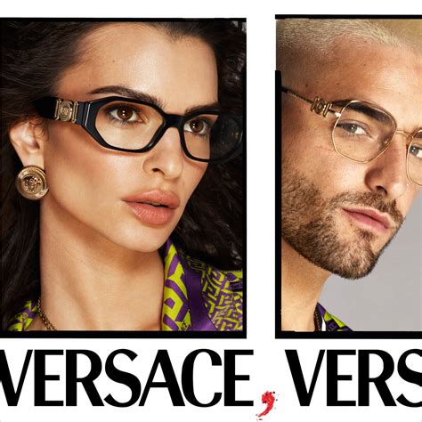 versace glass frame 1056|Versace Eyeglasses by LensCrafters .